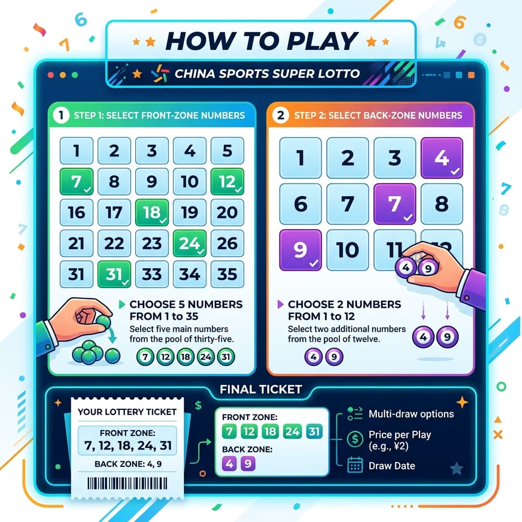 How to play China Sports Super Lotto