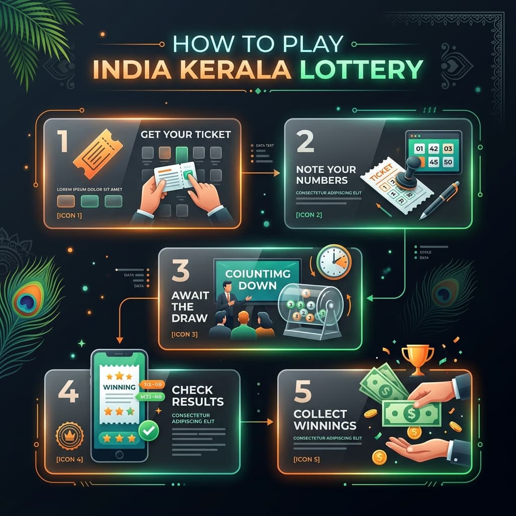 How to play India Kerala Lottery