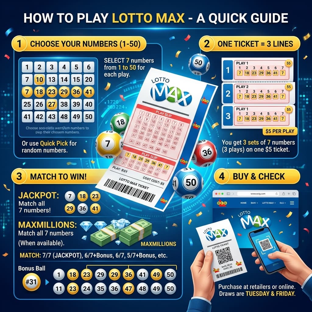 How to play Lotto Max