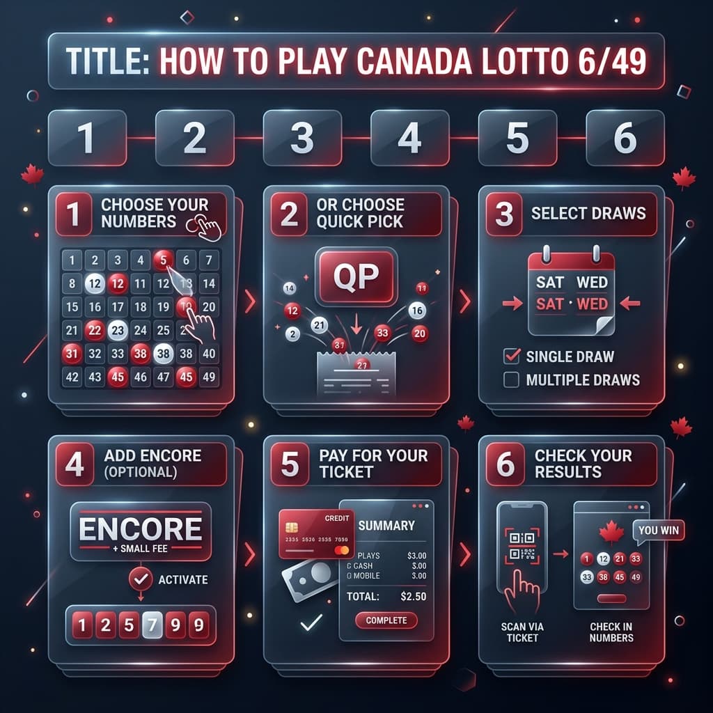 How to play Lotto 6/49