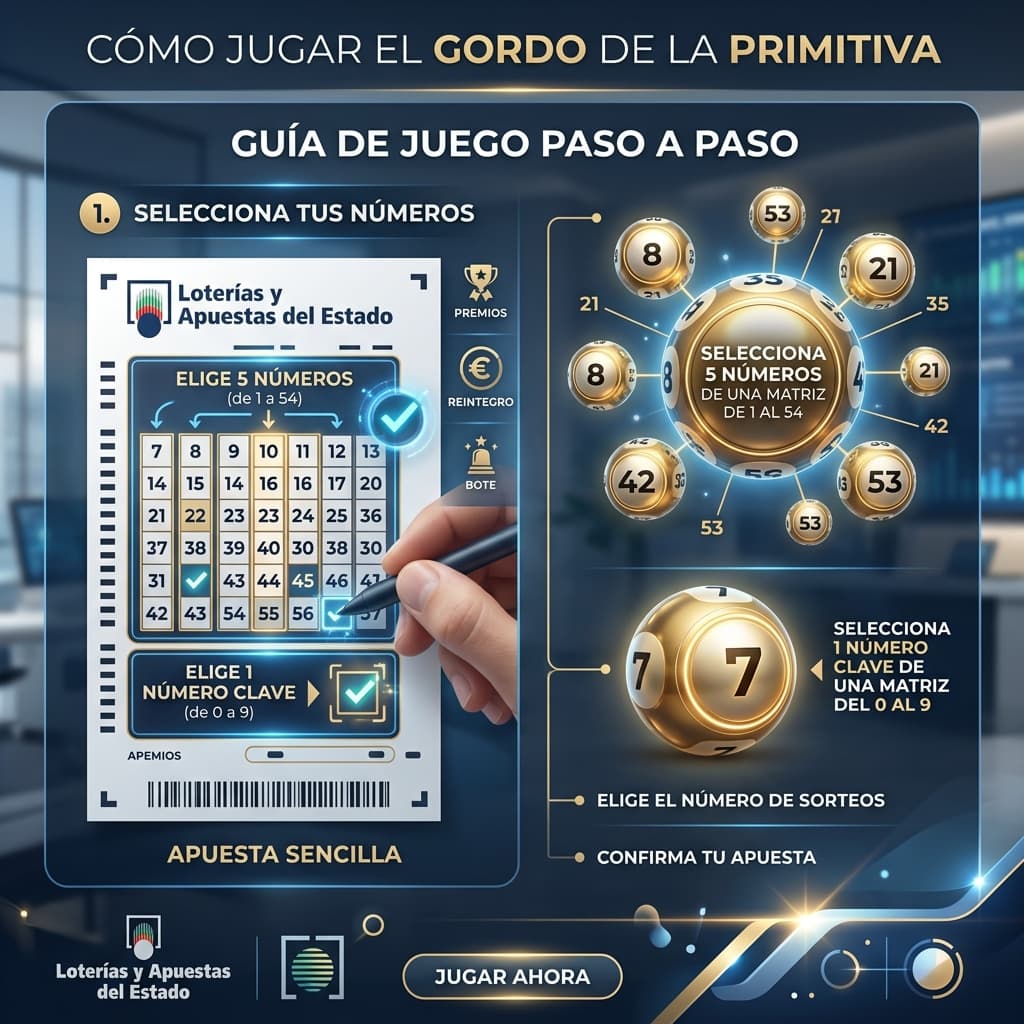 How to play Spain El Gordo de la Primitiva