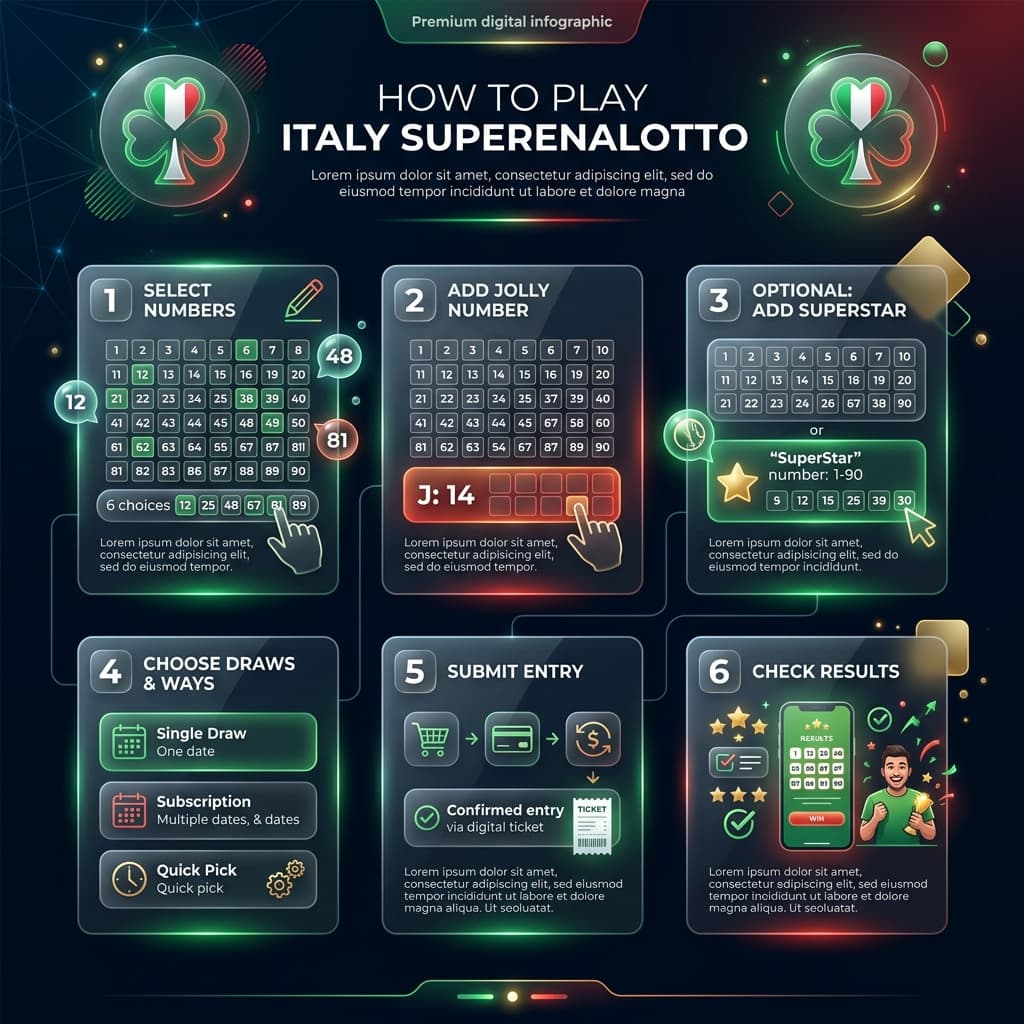 How to play Italy SuperEnalotto